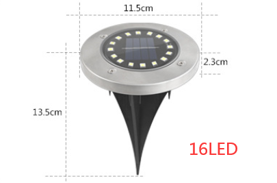 Solar Garden Disk Light