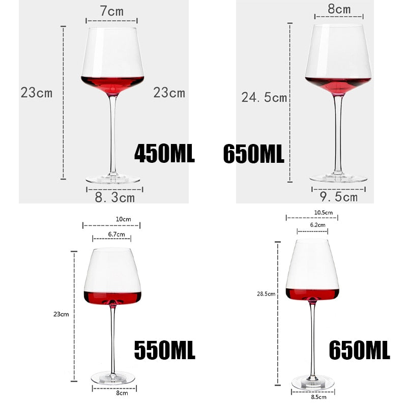 High-end Goblet Red Wine Glasses Or Your Wine Of Choose